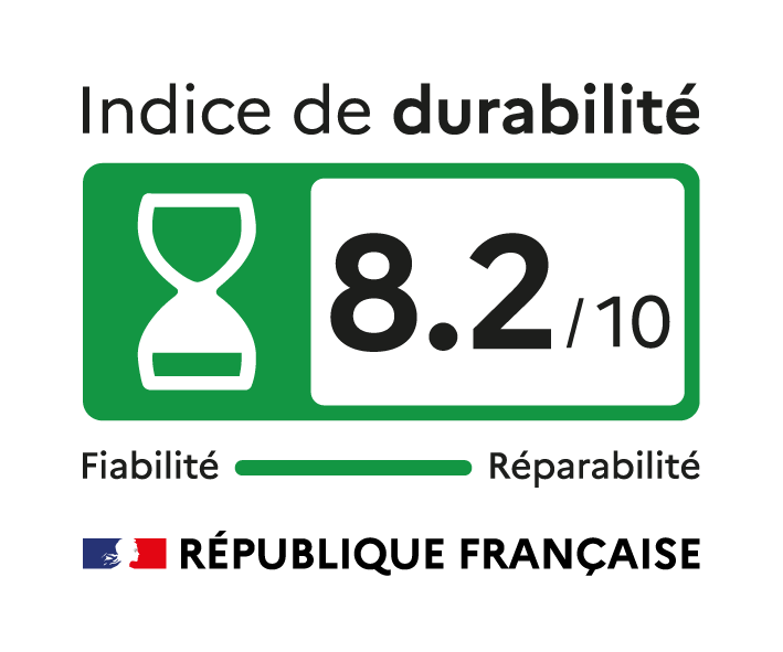 Indice de durabilité : 8.2 / 10